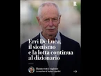 Erri De Luca, lo scrittore sotto accusa per le sue parole su Gaza