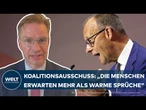 KOALITIONSAUSSCHUSS: "Die Menschen erwarten mehr als warme Sprüche"