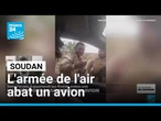 L'armée de l'air soudanaise abat un avion des Emirats arabes unis selon l'armée • FRANCE 24