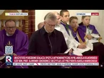 Uroczystości pogrzebowe Andrzeja Kołakowskiego. Cenckiewicz odczytuje list prezydenta Nawrockiego.