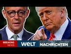 USA: Merz bei Trump! Heikle Mission für den Kanzler! Deutschland blickt nach Washington | LIVESTREAM