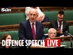 LIVE: Secretary of Defence John Healey addresses MPs after PM's major military review