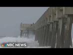 Tropical Storm Bertha remains relatively weak as Gulf Coast deals with rough surf