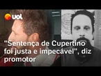 Caso Rafael Miguel: promotor diz que sentença de Cupertino por assassinatos 'foi justa e impecável'