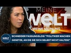 DEUTSCHLAND: Schneider fassungslos! "Politiker machen Gesetze, an die sie sich selbst nicht halten!“