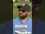 North Carolina resident creates lawn art for America's 250th