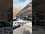 Smoke billows from the Snyder Fire in Colorado and Utah
