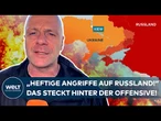 PUTINS KRIEG: „Heftige Angriffe!“ Ukraine startet massive Angriffe auf Russland - Das ist der Grund!