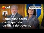 Nísia demitida do governo Lula: Despedida teve minuto de silêncio e constrangimento