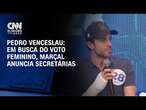 Pedro Venceslau: Em busca do voto feminino, Marçal anuncia secretárias | BASTIDORES CNN