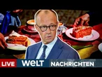 DEUTSCHLAND: „Kaffee und Kuchen“? Kanzler auf Kuschelkurs! Kooperation in der Koalition? | WELT LIVE