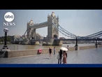 Residents and tourists swelter in extreme European heat