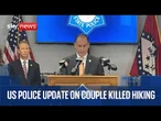 Teacher arrested following deaths of couple who were hiking with their children in Arkansas