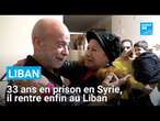 Après 33 ans dans une prison syrienne, il retourne enfin au Liban • FRANCE 24