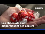 Les chocolats Lindt disparaissent des Leclerc