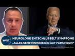 JOE BIDEN: Parkinson? Neurologe erklärt Symptome! 