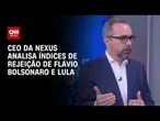 Diferença mínima de rejeição é positiva para Flávio Bolsonaro, diz CEO da Nexus | HORA H