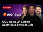 UOL News 2ª Edição ao vivo com Diego Sarza | 17/11