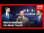First round of US-Iran talks ends with 'encouraging progress', mediators say | BBC News