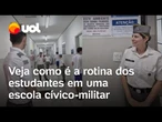 Mérito, disciplina, privações: as regras de um colégio cívico-militar em SP; veja 7 regras