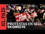 DIRECTO | Manifestantes frente al Parlamento de Seúl contra el Presidente Yoon Suk-yeol | EL PAÍS