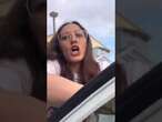 Woman SPRINTS at mom and 8 month old baby in road rage incident!