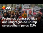 Los Angeles: protestos contra política anti-imigração de Trump se espalham pelos EUA; vídeo