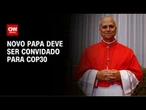 “Convite para a COP30 chegará em algum momento para papa”, afirma porta-voz da CNBB | LIVE CNN