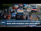 SCHOCK UND TRAUER: Tankstellenräuber erschießt Polizisten mit Dienstwaffe in Völklingen