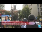 En Israël, des bâtiments touchés par des missiles iraniens • FRANCE 24