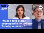 Reinaldo: Tabata foi a melhor em debate UOL/Folha, só precisa superar 'síndrome de melhor da classe'