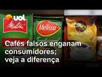 Café falso atrai pelos preço mais baixo, mas engana consumidores; veja qual a diferença dos produtos