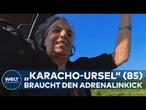OMA HAT RÜCKEN: Rüstige Rentnerin bekämpft Rückenschmerzen mit Achterbahn-Marathon!