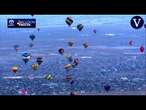 Cientos de globos aerostáticos pintan el cielo de Albuquerque (EEUU)