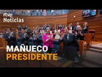 MAÑUECO, PRESIDENTE de CASTILLA y LEÓN con el APOYO de VOX | RTVE Noticias