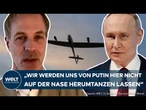 DROHNEN ÜBER DEUTSCHLAND: "Werden uns von Putin nicht auf der Nase herumtanzen lassen"