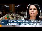 BERLIN: Farbanschlag auf Joe Chialo - Annalena Baerbock trifft sich mit Anti-Israel-Aktivisten