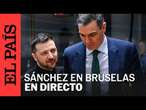 DIRECTO | Pedro Sánchez comparece tras la cumbre sobre la defensa europea y apoyo a Ucrania