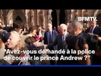 Un homme interpelle Charles III au sujet du prince Andrew et de l'affaire Epstein