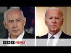 Benjamin Netanyahu and Joe Biden discuss Gaza ceasefire talks as momentum builds | BBC News