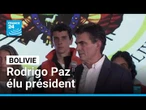 Bolivie : le nouveau président élu face à des défis multiples • FRANCE 24