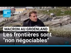 Groenland : Emmanuel Macron déclare que ses frontières sont "non négociables" • FRANCE 24