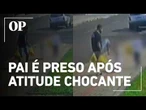Homem é preso no Paraná após ser flagrado chutando a filha de 3 anos e mãe registrar B.O.