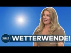 WETTER IN DEUTSCHLAND: Hitzewelle auf dem Weg zu uns! Schauer- und Gewitterrisiko steigt