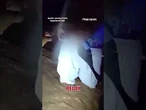 WATCH: Bodycam video shows intense moments officers pull trapped driver to safety #shorts #police
