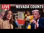 LIVE: US Election votes counted in crucial swing state Nevada as Trump commands early lead