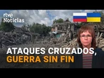 GUERRA UCRANIA | Se RECRUDECEN los ATAQUES entre KIEV y MOSCÚ | RTVE Noticias