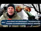 UKRAINE-KRIEG: Klare Ansage zum Thema Frieden! Russland will an diesen Ukraine-Gebieten festhalten