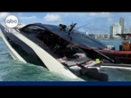 Dozens rescued after yacht starts sinking