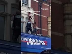 SEE IT: Man makes life-saving catch as London girl dangles from balcony #shorts